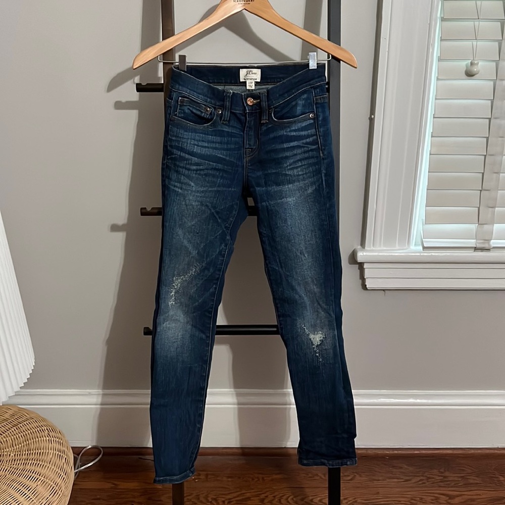 J Crew 23P Toothpick Jeans